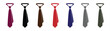 © wahyu - Tie icons in various colors to enhance authority in formal dress
