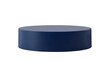 © miracle - Empty round navy blue podium isolated on transparent background