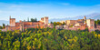 © saiko3p - The Alhambra aerial panoramic view in Granada, Spain