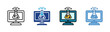 © Elzicon - Digital Experiment icon set multiple style collection