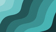 © CreativeEarth - Abstract Teal Wavy Lines Backdrop: Serene, Fluid Motion for Creative Designs & Backgrounds