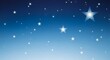© Ngatini - Twinkling Starry Night Sky with Blue Gradient Background and Glowing Celestial Elements