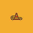 © Vector Ace - Car road cone, logo design.