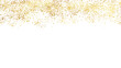 © Hasibul - golden flake texture sparkle on isolated tansparent background