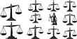 © Morningstar - Weight balance scale silhouette, Justice weight scale silhouette, Weight balance scale, Justice weight scale, Balance scale clipart, Weight balance scale vector set.