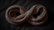 © Jess rodriguez - A winter scarf, knotted in an infinity loop, representing continuous inflation and seasonal depletion