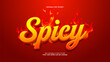 © Muh - Spicy Editable Text Effect with Fire Flame Background and Hot Colors