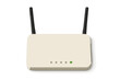 © typepng - Wireless network router device with dual external antennas