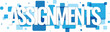 © MoshClusive - Professional modern assignments word lettering for educational tasks and academic projects