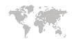 © lilyax - World Map Composed of White Rings on Black Background  Premium PNG Icon Set – Flat, Minimal & Transparent Icons for Any Project