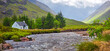 © sajiths - White Cottage in the Scottish Highlands near Fort William