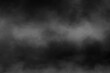 © Bye Bye Design - Abstract black and white smoke texture background with dark grey fog effect, eerie atmospheric overlay for mystery, horror, or dramatic design projects