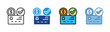 © Elzicon - Payment icon set multiple style collection