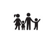 © Freciousmayna - Family happy icon vector design illustration.