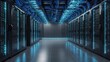 © Robi - Futuristic Data Center - A Glimpse into the Heart of Technology.