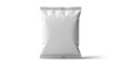 © Farjana - Illustration of white blank snack bag mockup for branding design