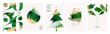 © PureSolution - Merry Christmas and Happy New Year 2026 greeting cards. Vector illustrations for holiday greeting card, website and social media banner, marketing material.