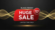 © Diclonius - Black Friday Sale: a captivating visual that conveys an unmissable deal, showcasing the essence of an exciting promotional event. vector illustration