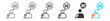 © Novary - moderator  icon set multiple style collection