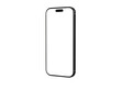 © vegefox.com - High-quality photo of a black smartphone with a blank screen, perfect for app presentations or website mockups.  Clean, modern design.