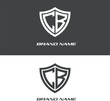 © af_creative_studio - Letter cb logo design. creative minimal monochrome monogram symbol
