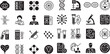 © SamsuAI - Biotechnology and Genetics Science Research Icon Set Vector
