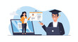 © ainun - Engaging online education with a graduate mentor and professor, offering modern and professional virtual learning resources for student success