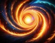 © Jessi - energetic spiral of flames and light with swirling vortex effect energy swirling flames effects pachinko spiral vortex