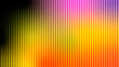 © Nusrat - Vibrant vertical stripes of neon light in a gradient of pink purple yellow and orange creating an abstract background