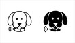 © Ainul - smart pet collar icon set, smart pet tracking technology icon vector illustration on white background