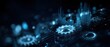 © setiadio - Abstract illustration of gears and data visualization