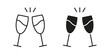 © Siyan - Cheers icon isolated vector Illustration. Vector pictogram for web and app