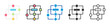 © Iconjam - algorithm icon set multi style various collection