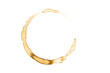 © Uuganbayar - Brown coffee cup stain ring mark on transparent background, ideal for adding a realistic touch to designs
