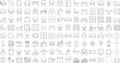 © Ajit - Assortment of architectural furniture symbols and icons for floor plans, isolated on