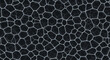 © itsdeveloperx - Modern abstract cellular structure with depth and dimension, perfect for science, technology, and architectural backgrounds and conceptual designs