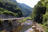 岡山県新見市金谷　河本ダム近くの本郷川