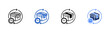 © Jefri - Product Lifecycle icon set multiple style collection