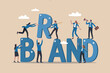 © Design gallery - Collaborative team building a powerful brand image and identity