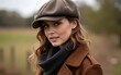 © lan - Womenswear autumn winter clothing and accessory collection in the English countryside fashion style, classic look. High quality