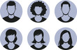 © MdImran - Avatar Silhouette Vector Set – People Profile Icon Collection for Social Media and Design