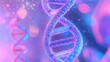 © sevector - Dna double helix structure representing science and research
