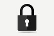 © BornaliRani - Lock and key padlock icon on white background