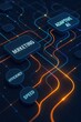 © เด็กชาย นุ่มนิ่ม - marketing automation workflow performance concept. Conceptual digital marketing illustration with adaptive AI and efficiency themes.