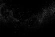 © sergio34 - Distressed white grainy texture. Dust overlay textured. Grain noise particles. Snow effects pack. Rusted black background. Vector illustration, EPS 10.