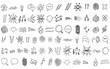 © kagraphixion - Collection of hand drawn doodle icons and symbols