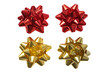 © Prazis Images - Set of Red and Gold Christmas Decoration Bows