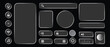 © Ruhul - Modern digital interface elements and icons for app or web design Vector