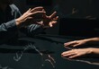 © Meow Creations - Dramatic hands of a man gesticulating intensely during a serious conflict or discussion