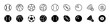 © Dear Lala - Sports balls icon set. Vector illustration.